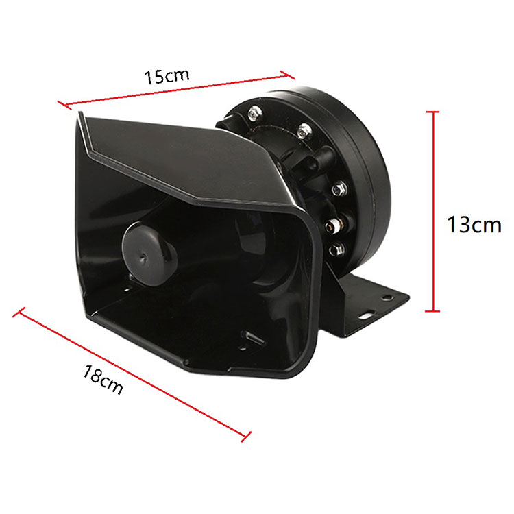 12V 200W లోడ్ అలారం హార్న్ స్పీకర్